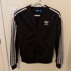 Adidas Three Stripes Zip-Up Jacket